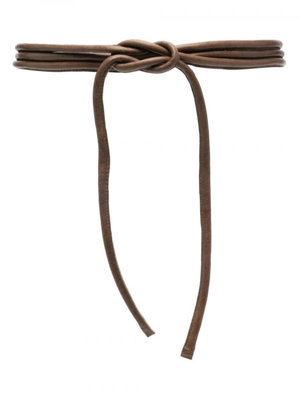 CINTURA FILO IN PELLE