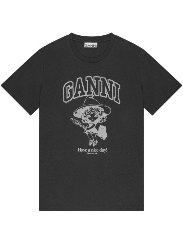 T-SHIRT WITCH IN COTONE ORGANICO