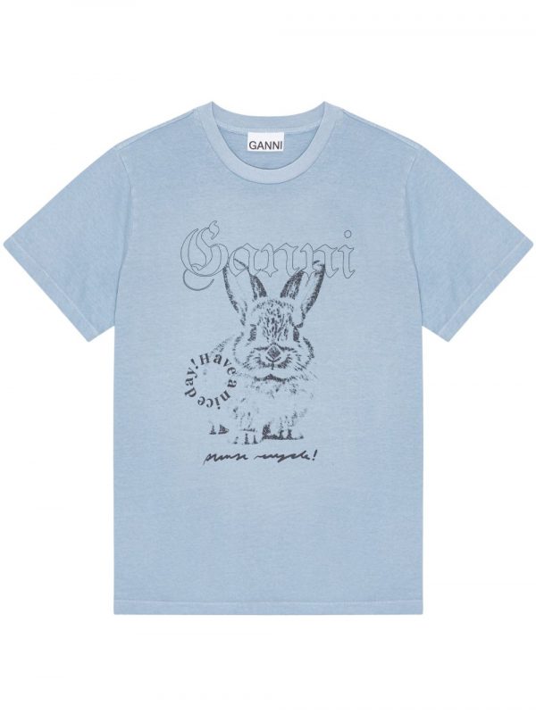 T-SHIRT BUNNY IN COTONE ORGANICO