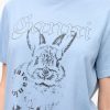 T-SHIRT BUNNY IN COTONE ORGANICO — изображение 2
