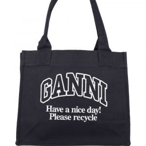 BORSA SHOPPING GRANDE IN COTONE