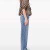 BLUSA LEOPARDATA IN COTONE — изображение 2