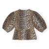 BLUSA LEOPARDATA IN COTONE — изображение 4