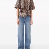 BLUSA LEOPARDATA IN COTONE — изображение 6