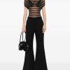 PANTALONE A ZAMPA IN LANA — изображение 4