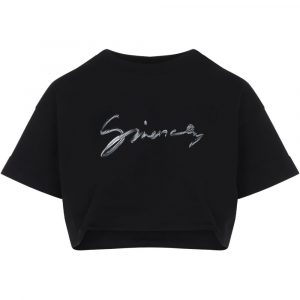T-SHIRT CROPPED IN COTONE