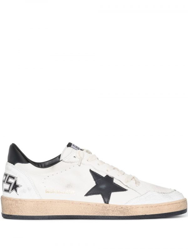 SNEAKER BALL STAR IN PELLE