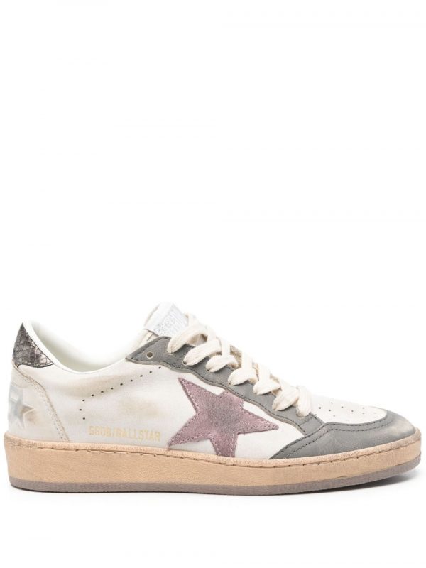 SNEAKER BALL STAR IN PELLE