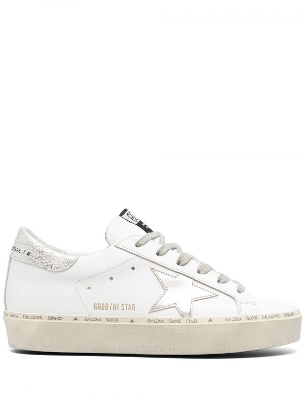SNEAKER HI STAR IN PELLE