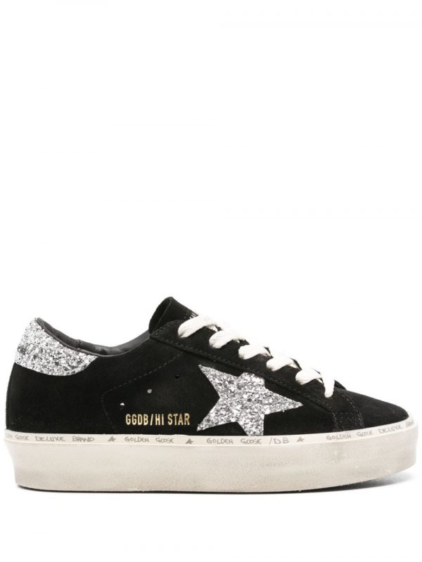 SNEAKER HI STAR IN PELLE