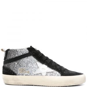 SNEAKER MID STAR IN PELLE