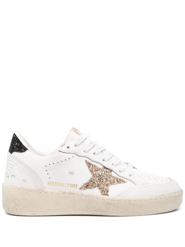 SNEAKER BALL STAR IN PELLE