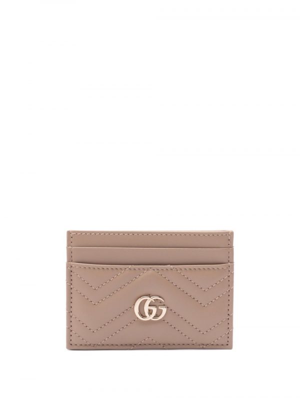 PORTA CARTE GG MARMONT IN PELLE