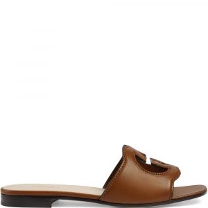 SANDALO GUCCI CUT IN PELLE
