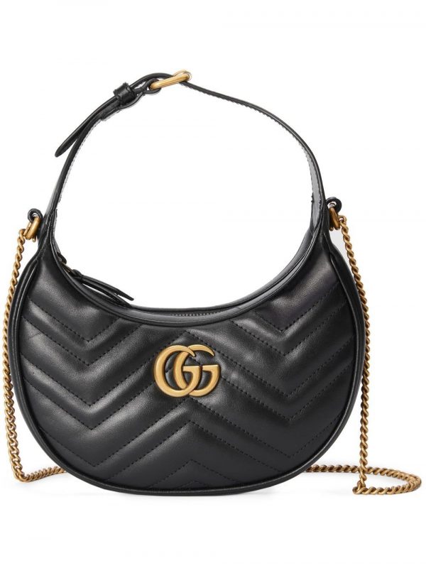 MINI BORSA GG MARMONT IN PELLE