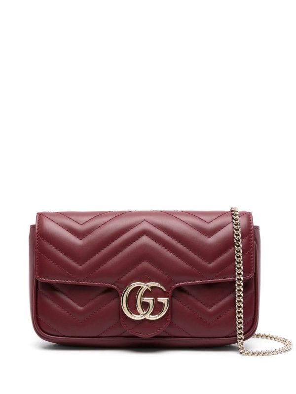 MINI BORSA GG MARMONT IN PELLE