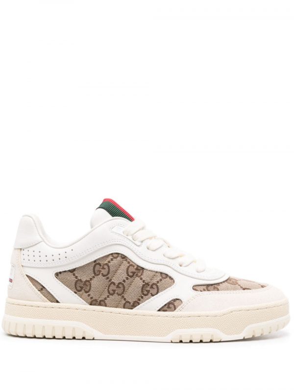 SNEAKER RE-WEB IN PELLE