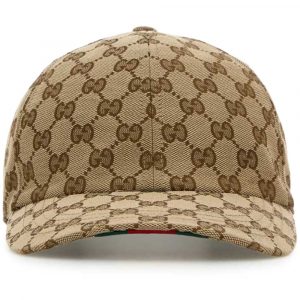 CAPPELLO BASEBALL IN TESSUTO GG