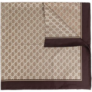 FOULARD IN SETA GG