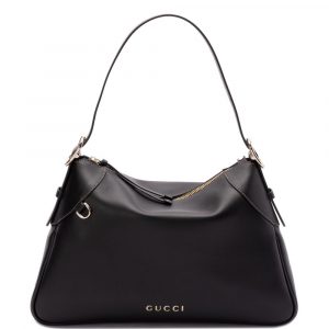 BORSA GG EMBLEM GRANDE IN PELLE