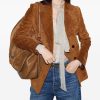 GIACCA DOPPIOPETTO IN PELLE SCAMOSCIATA — изображение 5