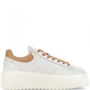 SNEAKER H-STRIPES IN PELLE