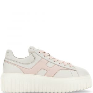 SNEAKER H-STRIPES IN PELLE
