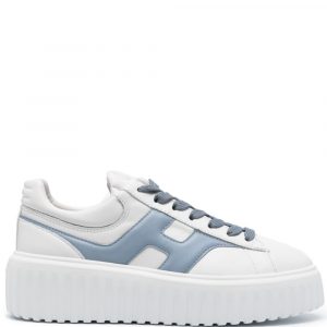 SNEAKER H-STRIPES IN PELLE