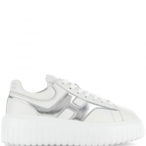 SNEAKER H-STRIPES IN PELLE