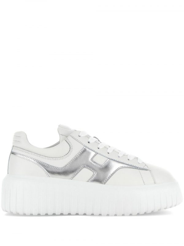 SNEAKER H-STRIPES IN PELLE