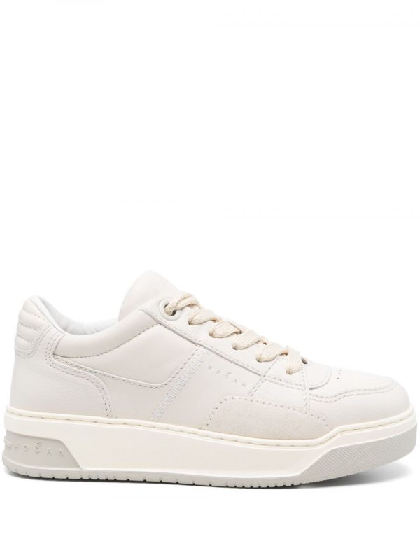SNEAKER CHAMALLOW IN PELLE