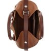 BORSA HOGAN SCRIPT MEDIA IN PELLE — изображение 3