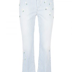 PANTALONE RIGATO IN COTONE