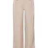 PANTALONE KAYLIE IN MISTO LINO — изображение 2