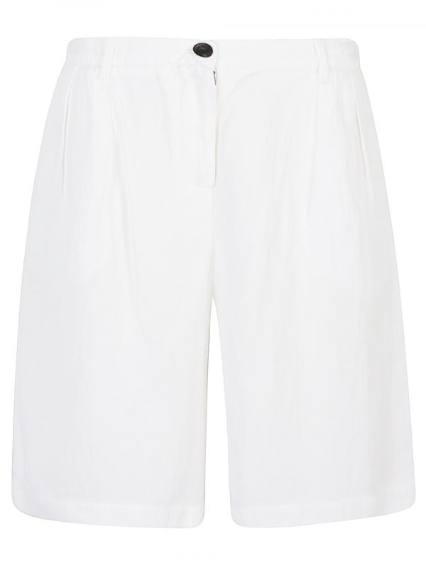 SHORTS INES IN MISTO LINO