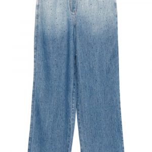 JEANS AMPIO IN COTONE