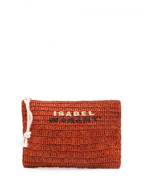 POCHETTE PRAIA IN RAFIA