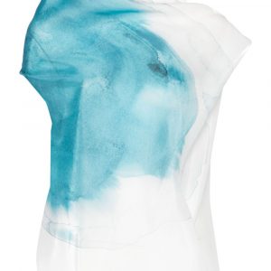 TOP COLLO ALTO STAMPATO
