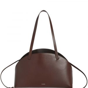BORSA CURVE MEDIA IN PELLE