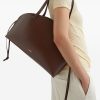 BORSA CURVE MEDIA IN PELLE — изображение 4