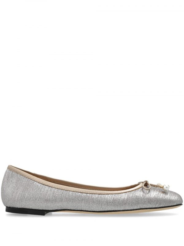 BALLERINA ELME FLAT IN PELLE