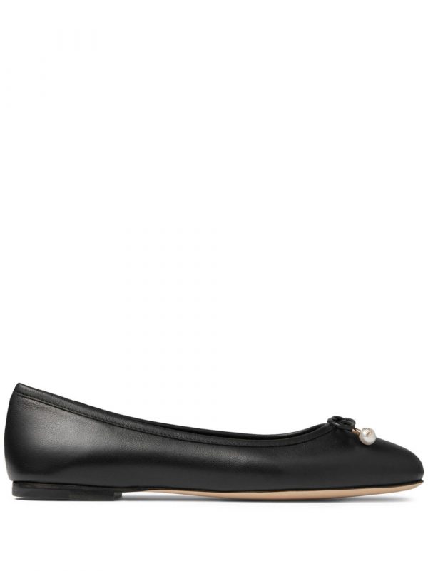 BALLERINA ELME FLAT IN PELLE