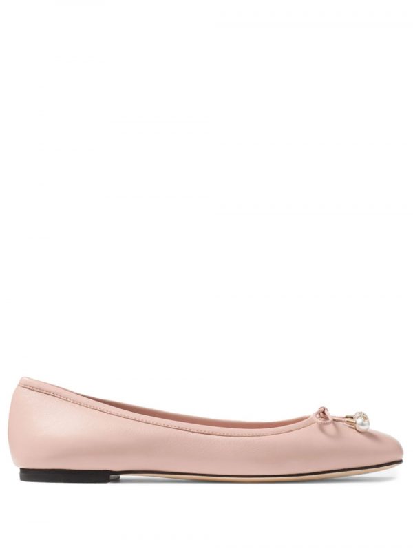 BALLERINA ELME FLAT IN PELLE