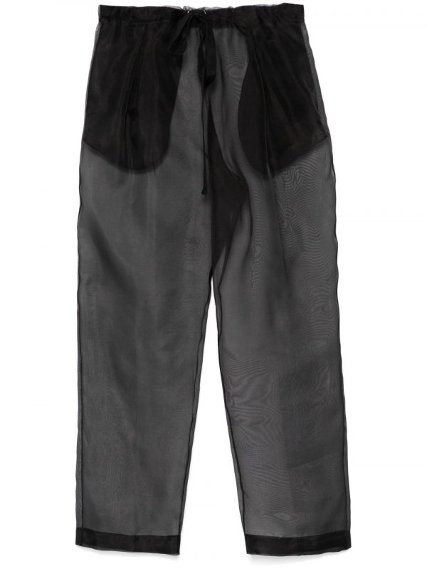 PANTALONE TRENTON IN SETA