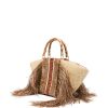 BORSA SHOPPIN ORIZZONTE IN PAGLIA — изображение 4