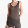 TOP IN LANA CON BRETELLE — изображение 3