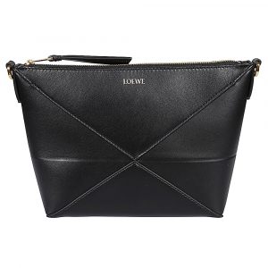 POCHETTE PUZZLE FOLD IN PELLE