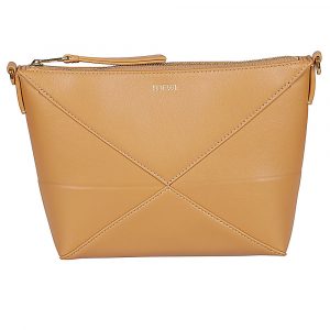 POCHETTE PUZZLE FOLD IN PELLE