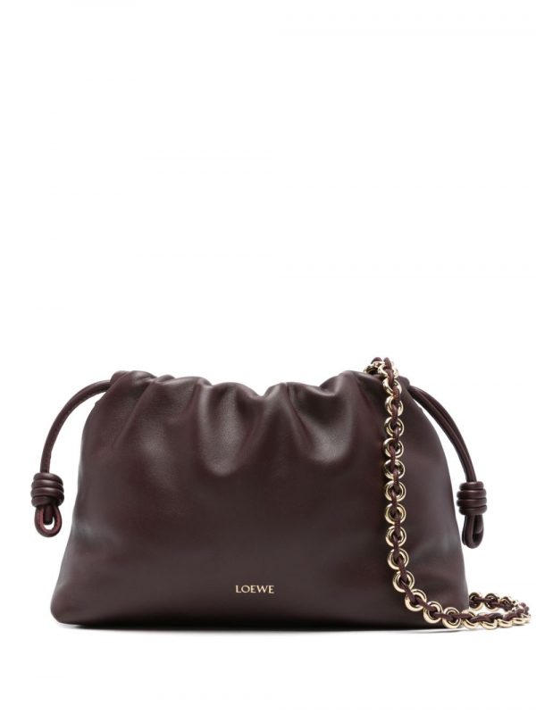 BORSA FLAMENCO MEDIA IN PELLE