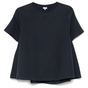 T-SHIRT TRAPEZE IN COTONE
